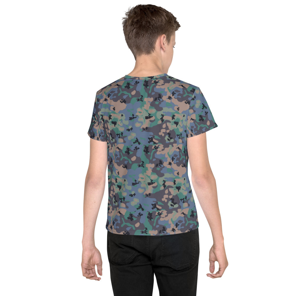 Swedish Experimental CAMO Youth crew neck t-shirt - Crew Neck T-shirt