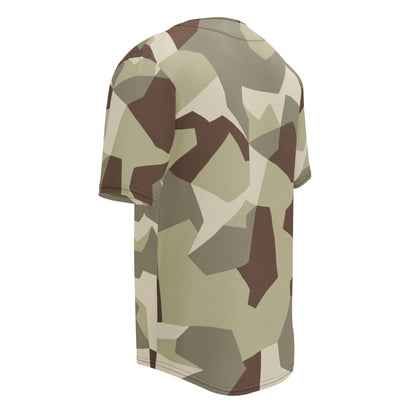 Swedish M90 Desert CAMO Unisex Baseball Jersey