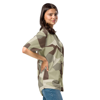Swedish M90 Desert CAMO Unisex Baseball Jersey