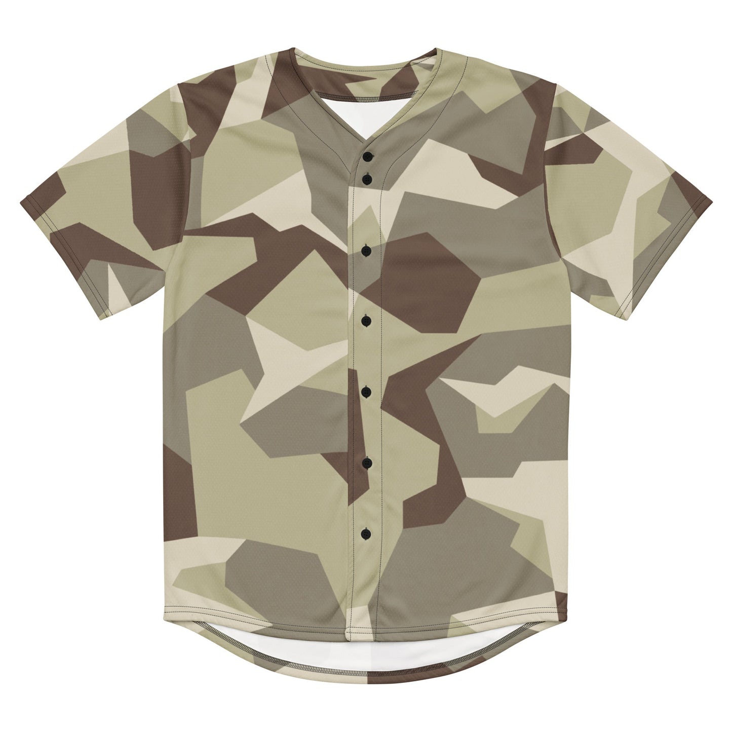 Swedish M90 Desert CAMO Unisex Baseball Jersey