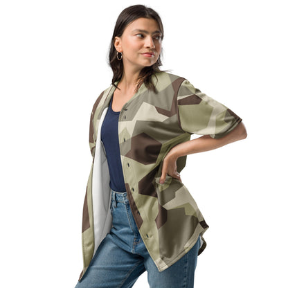 Swedish M90 Desert CAMO Unisex Baseball Jersey