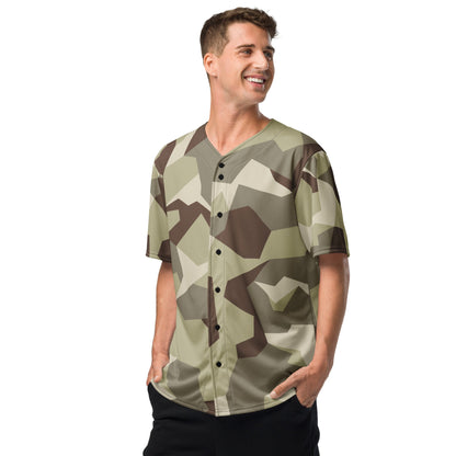 Swedish M90 Desert CAMO Unisex Baseball Jersey