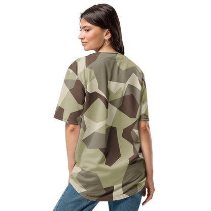 Swedish M90 Desert CAMO Unisex Baseball Jersey