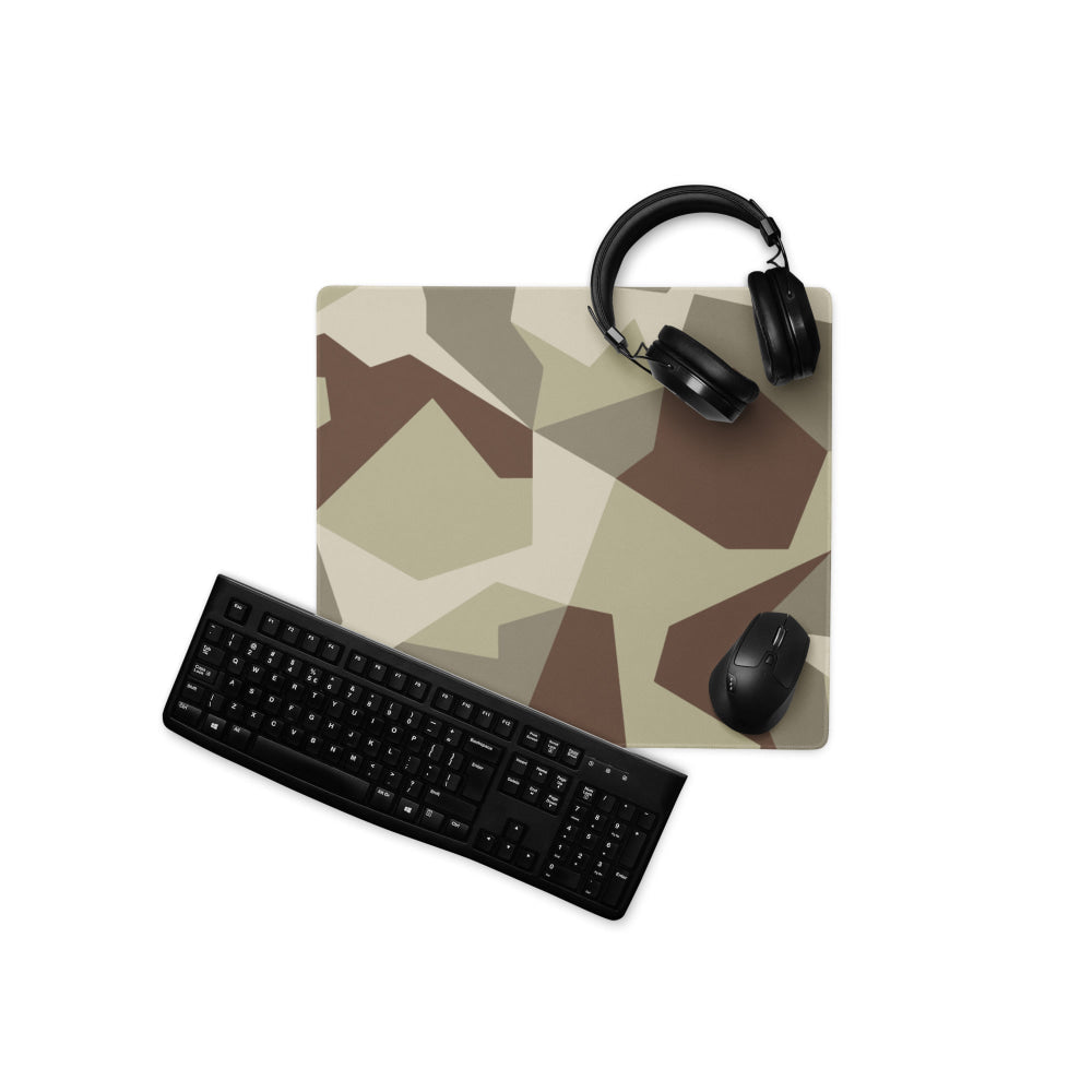 Swedish M90 Desert CAMO Gaming mouse pad - 18″×16″ - Mouse Pad