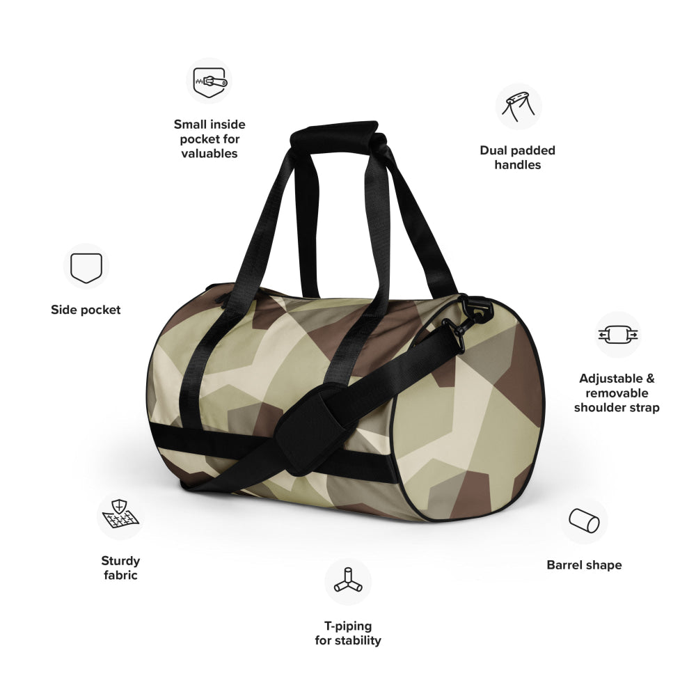 Swedish M90 Desert CAMO gym bag - Gym Bag