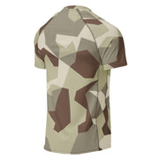 M90 Swedish Desert CAMO Mens Short-Sleeve Rash Guard - SS