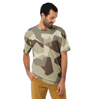 Swedish M90 Desert CAMO Mens t shirt T Shirts