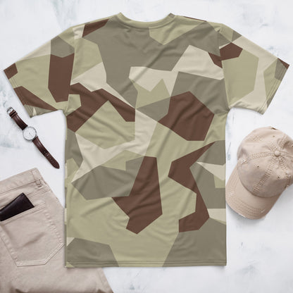 Swedish M90 Desert CAMO Mens t shirt T Shirts