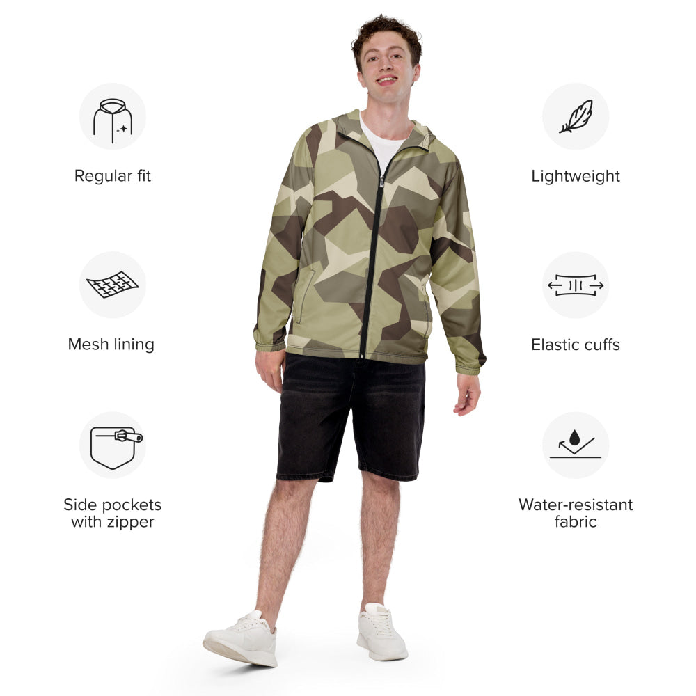 Swedish M90 Desert CAMO Men’s windbreaker - Mens Windbreaker