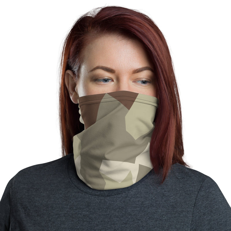 M90 Swedish Desert CAMO Neck Gaiter - Head