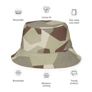 M90 Swedish Desert CAMO Reversible Bucket Hat - Head