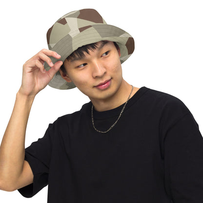 Swedish M90 Desert CAMO Reversible bucket hat - Bucket Hat