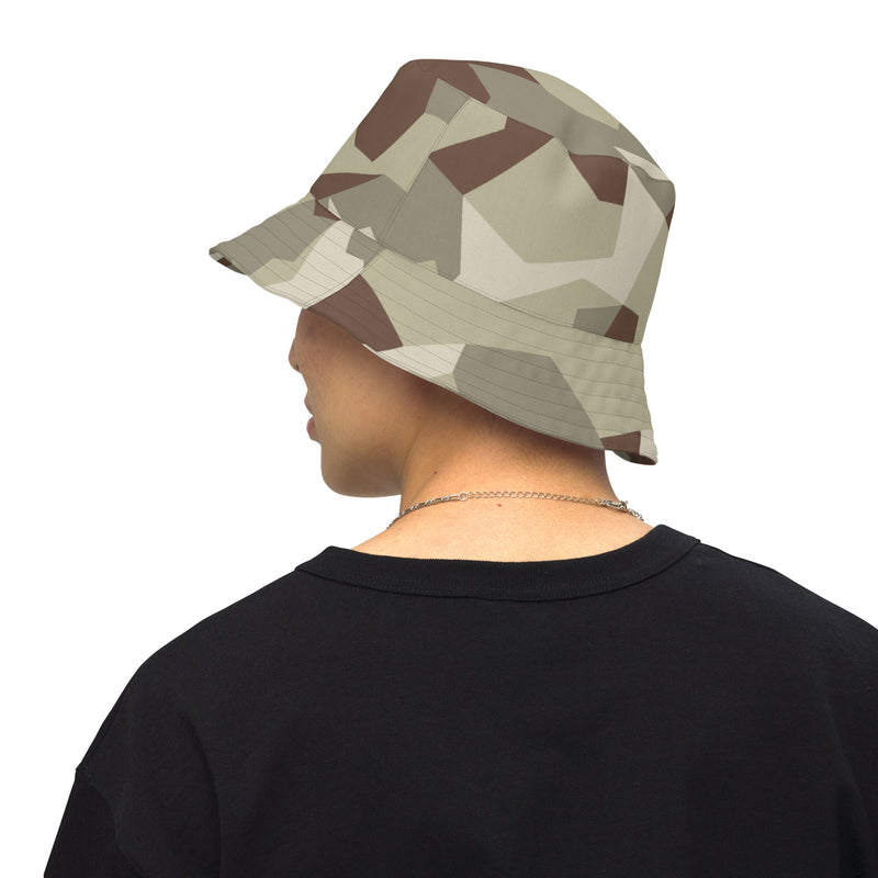 M90 Swedish Desert CAMO Reversible Bucket Hat - S/M - Head