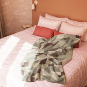 M90 Swedish Desert CAMO Sherpa Blanket