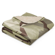 M90 Swedish Desert CAMO Sherpa Blanket