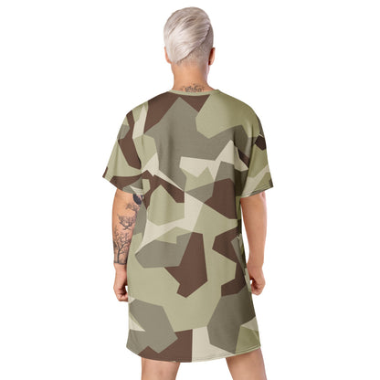 Swedish M90 Desert CAMO T-shirt dress - Womens T-Shirt Dress