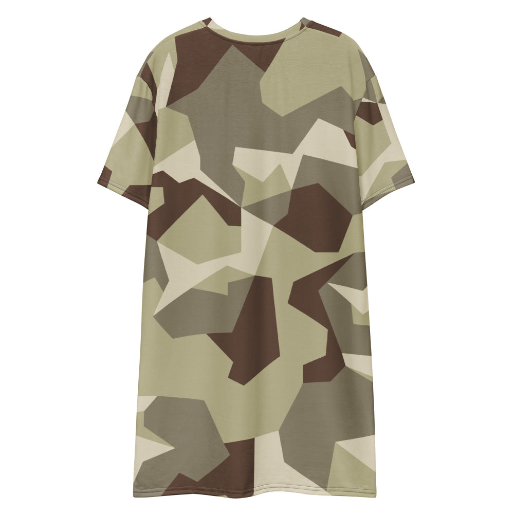 Swedish M90 Desert CAMO T-shirt dress - Womens T-Shirt Dress