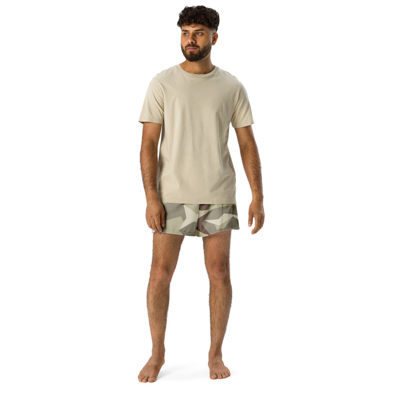 M90 Swedish Desert CAMO Unisex Athletic Shorts