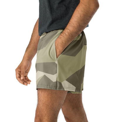 Swedish M90 Desert CAMO Unisex Athletic Shorts - XS