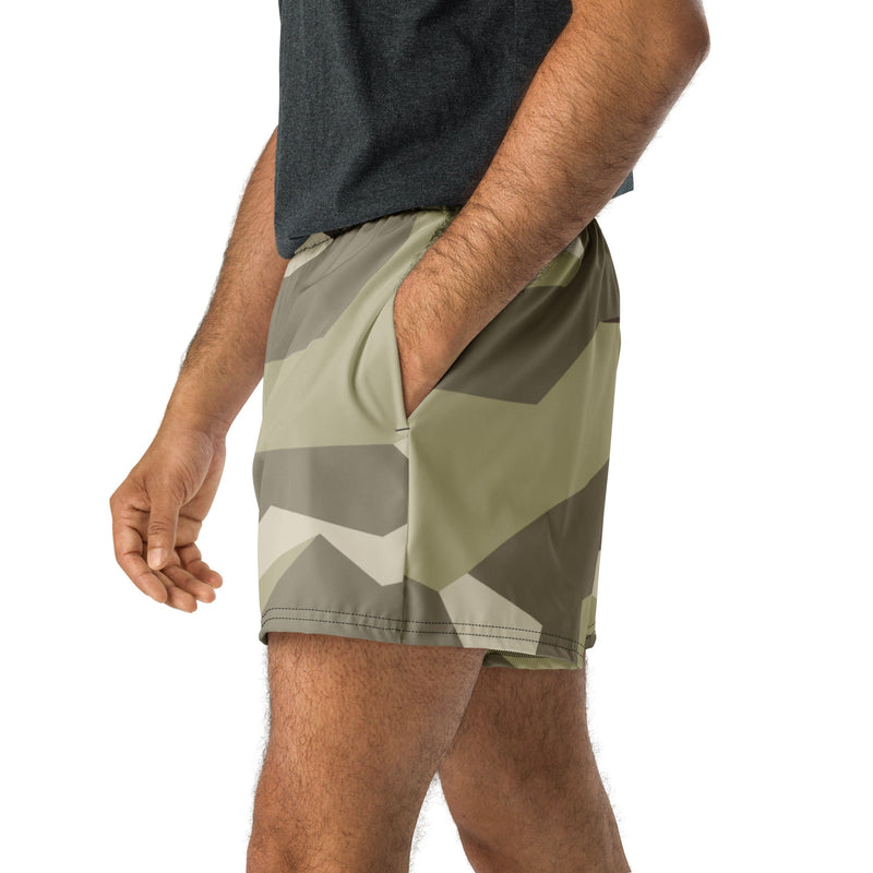 M90 Swedish Desert CAMO Unisex Athletic Shorts - XS