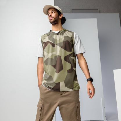 Swedish M90 Desert CAMO unisex basketball jersey - 2XS - Basketball Jerseys