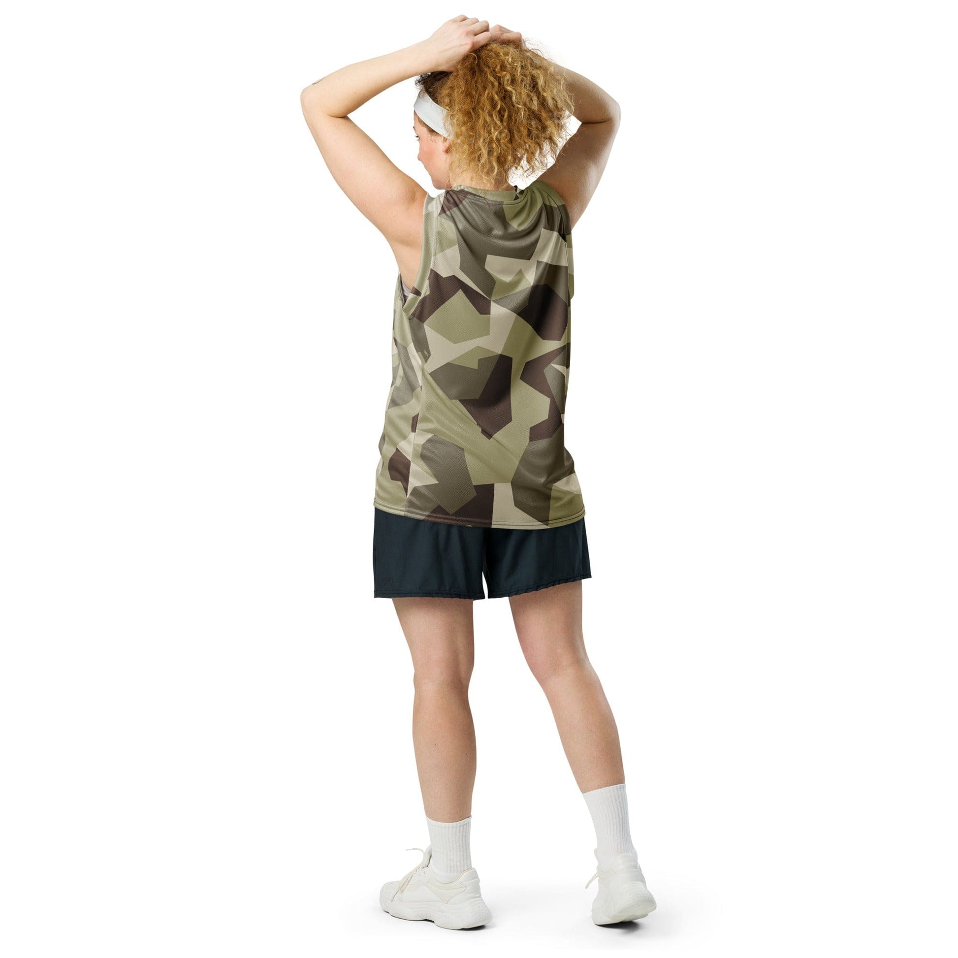 Swedish M90 Desert CAMO unisex basketball jersey - Unisex Basketball Jersey