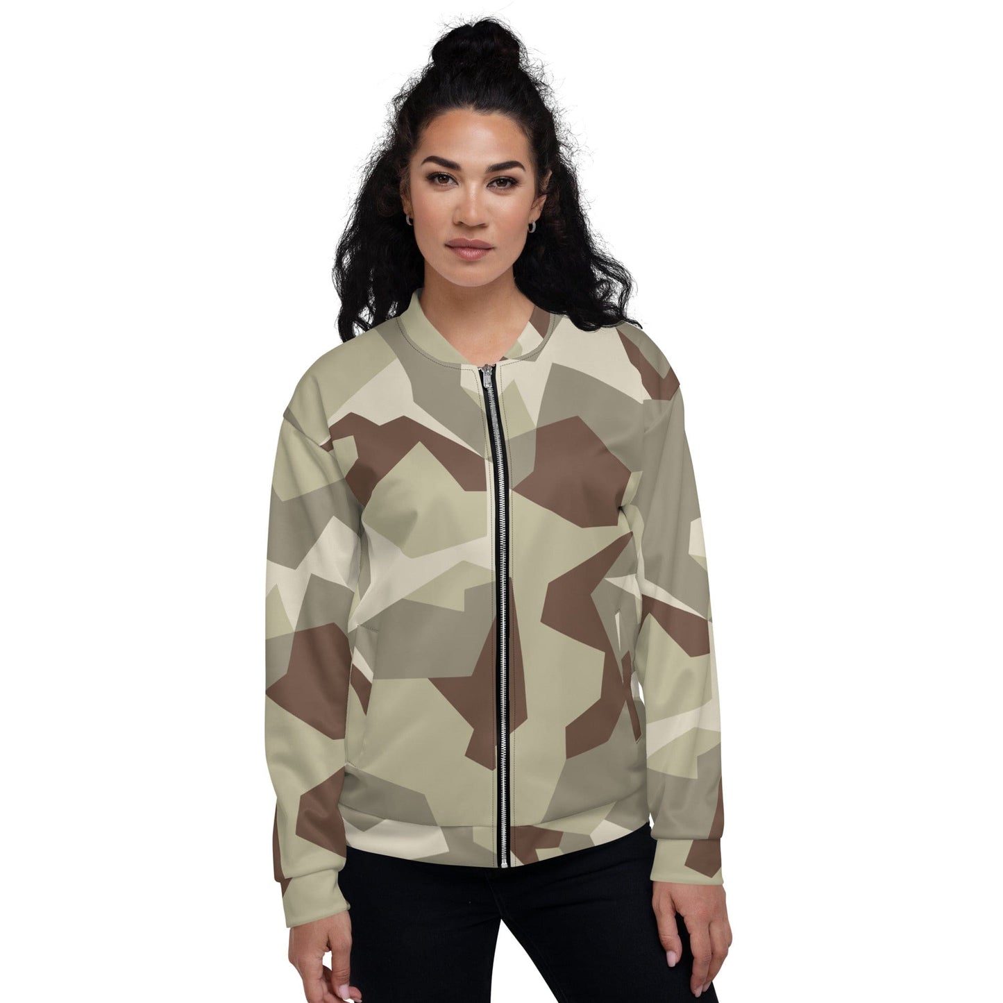 Swedish M90 Desert CAMO Unisex Bomber Jacket