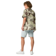 M90 Swedish Desert CAMO Unisex Short-Sleeve Button Shirt - Button-Up