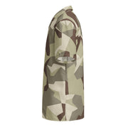 M90 Swedish Desert CAMO Unisex Short-Sleeve Button Shirt - Button-Up