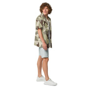 M90 Swedish Desert CAMO Unisex Short-Sleeve Button Shirt - Button-Up