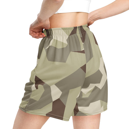 Swedish M90 Desert CAMO Unisex Mesh Shorts