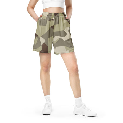 Swedish M90 Desert CAMO Unisex Mesh Shorts
