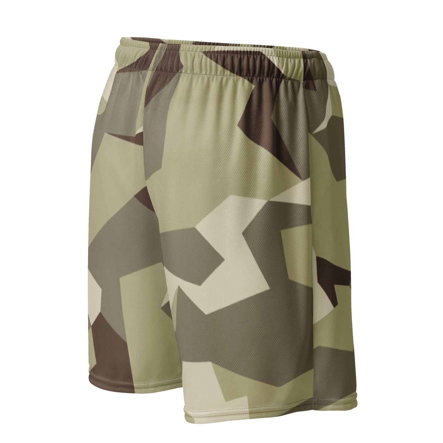 Swedish M90 Desert CAMO Unisex Mesh Shorts