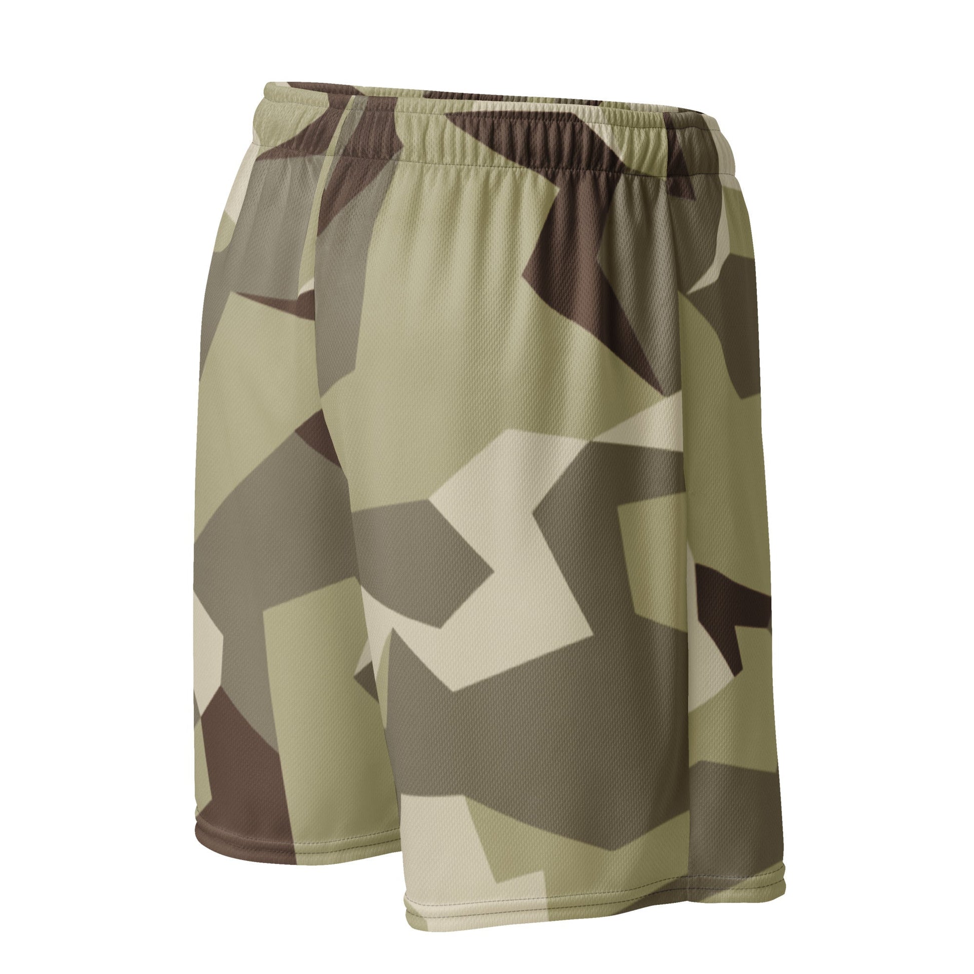 Swedish M90 Desert CAMO Unisex Mesh Shorts