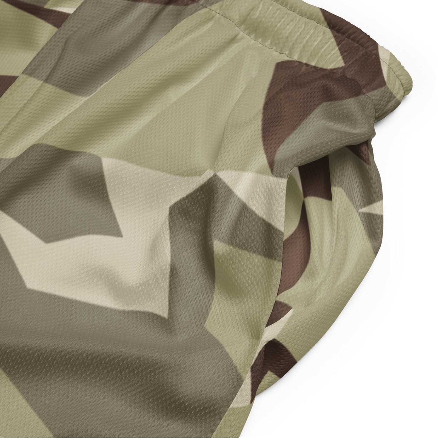 Swedish M90 Desert CAMO Unisex Mesh Shorts