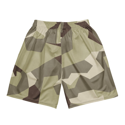 Swedish M90 Desert CAMO Unisex Mesh Shorts