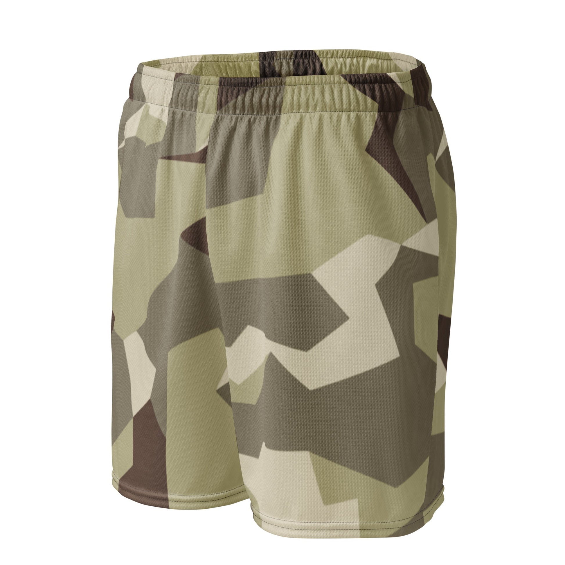 Swedish M90 Desert CAMO Unisex Mesh Shorts