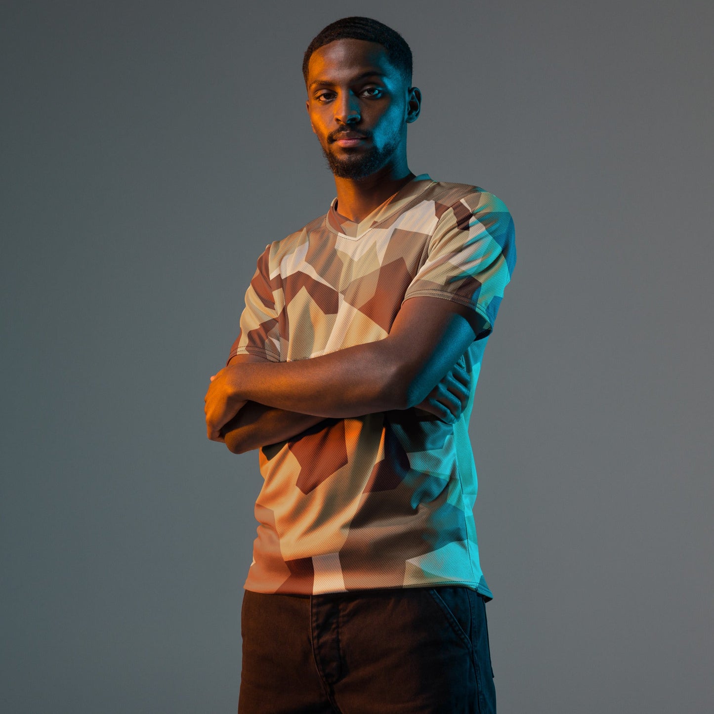 Swedish M90 Desert CAMO unisex sports jersey - Sports Jerseys