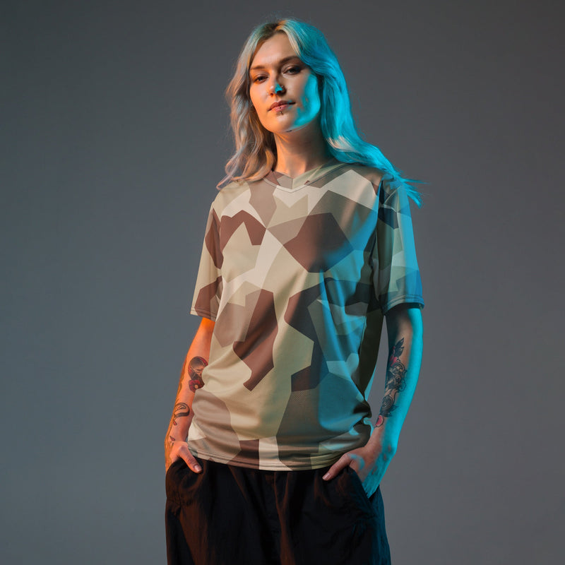M90 Swedish Desert CAMO Unisex Sports Jersey