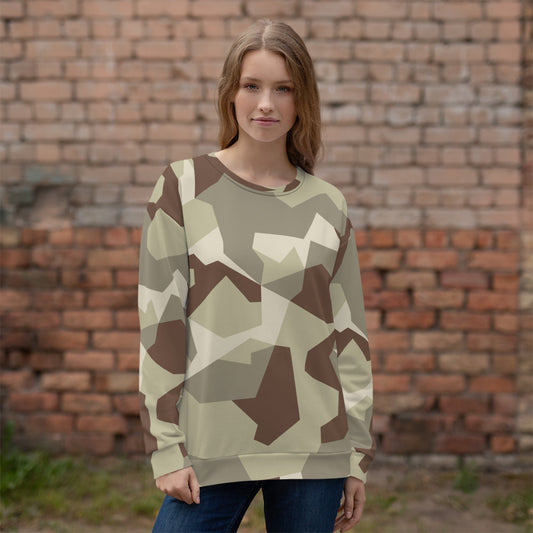 Swedish M90 Desert CAMO Unisex Sweatshirt - Sweatshirts