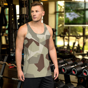 M90 Swedish Desert CAMO Unisex Tank Top - XS - Shirt