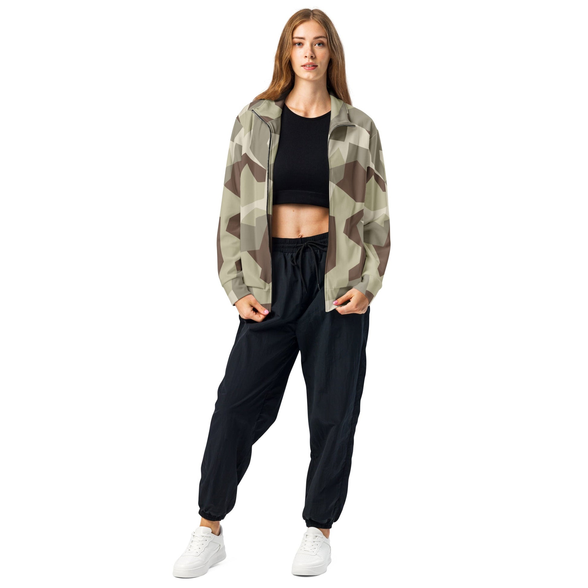 Swedish M90 Desert CAMO Unisex Track Jacket