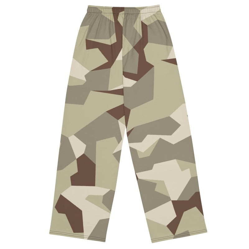 M90 Swedish Desert CAMO Unisex Wide-Leg Leisure Pants - Pant