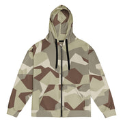M90 Swedish Desert CAMO Unisex Zip Hoodie - 2XS