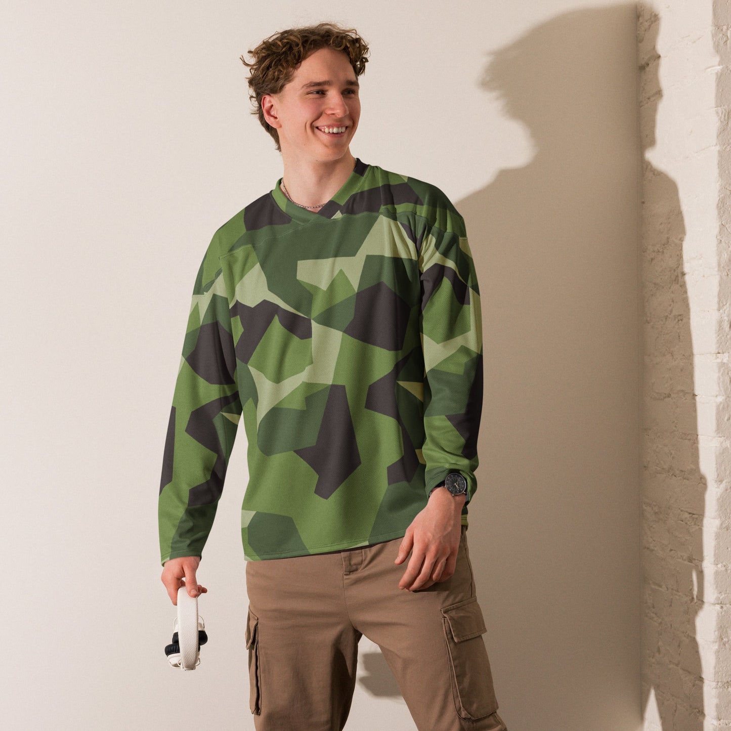 Swedish M90 CAMO hockey fan jersey Hockey Jerseys