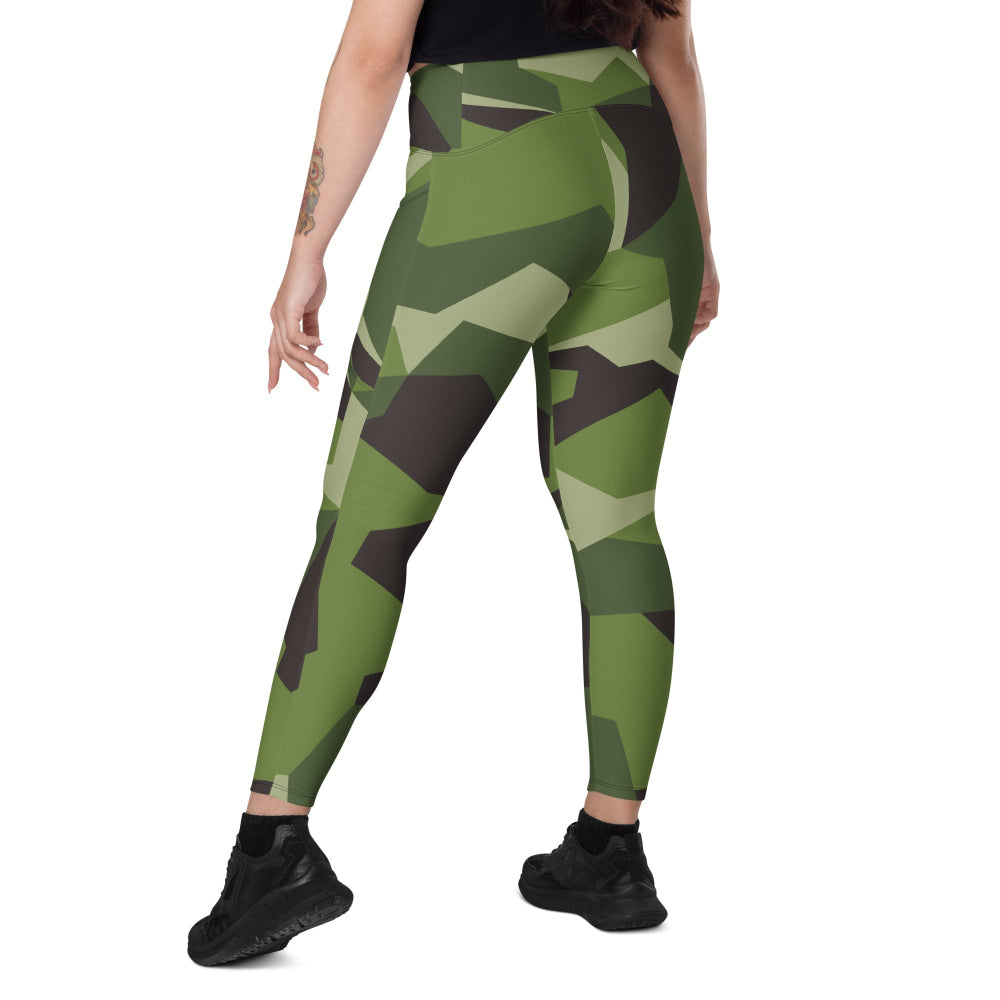 Swedish M90 CAMO Leggings with pockets - Womens With Pockets