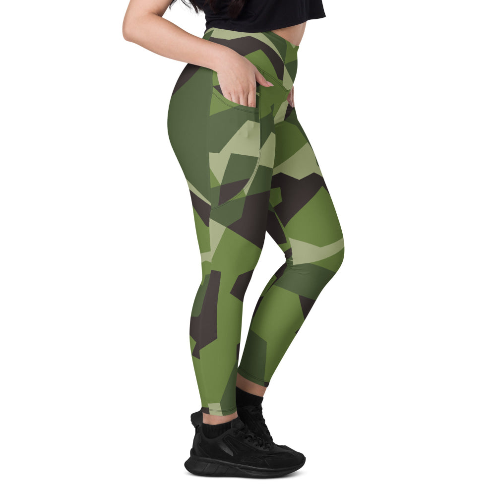 Swedish M90 CAMO Leggings with pockets - Womens With Pockets