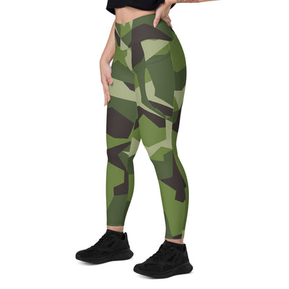 Swedish M90 CAMO Leggings with pockets - Womens With Pockets