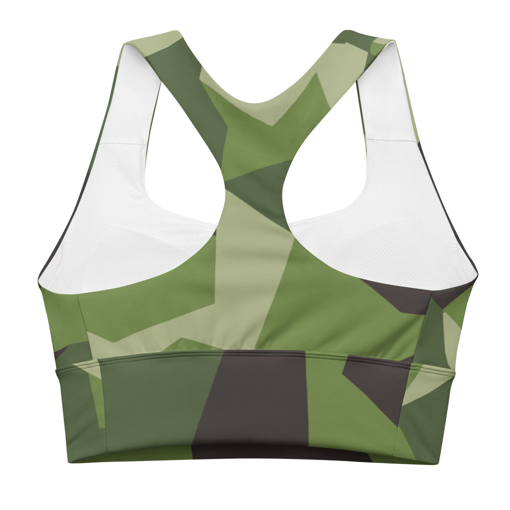 Swedish M90 CAMO Longline sports bra - Womens Sports Bra