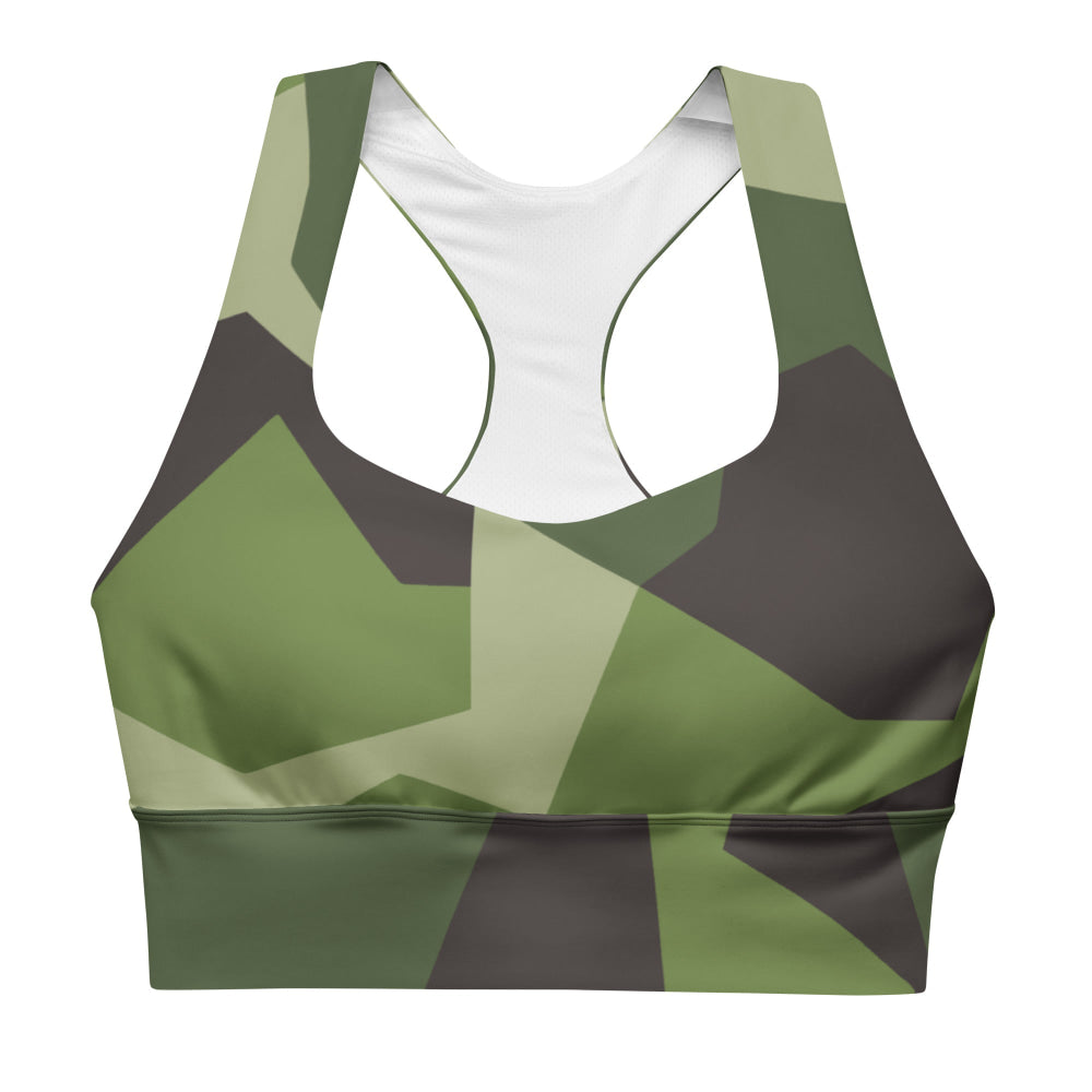 Swedish M90 CAMO Longline sports bra - Womens Sports Bra